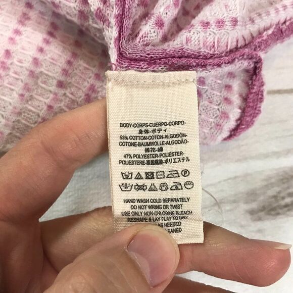 Free People Womens Pink Crop Sweater Size Small - Picture 6 of 8